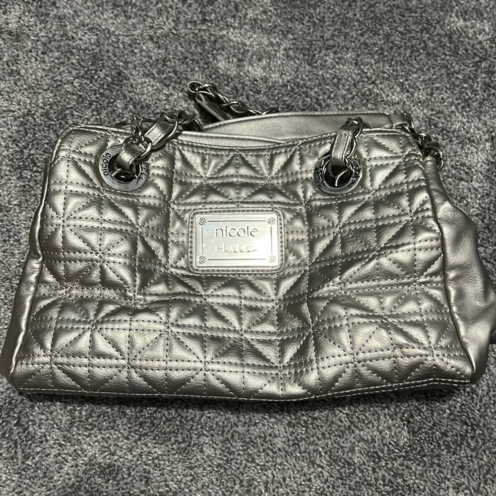 Grey purse